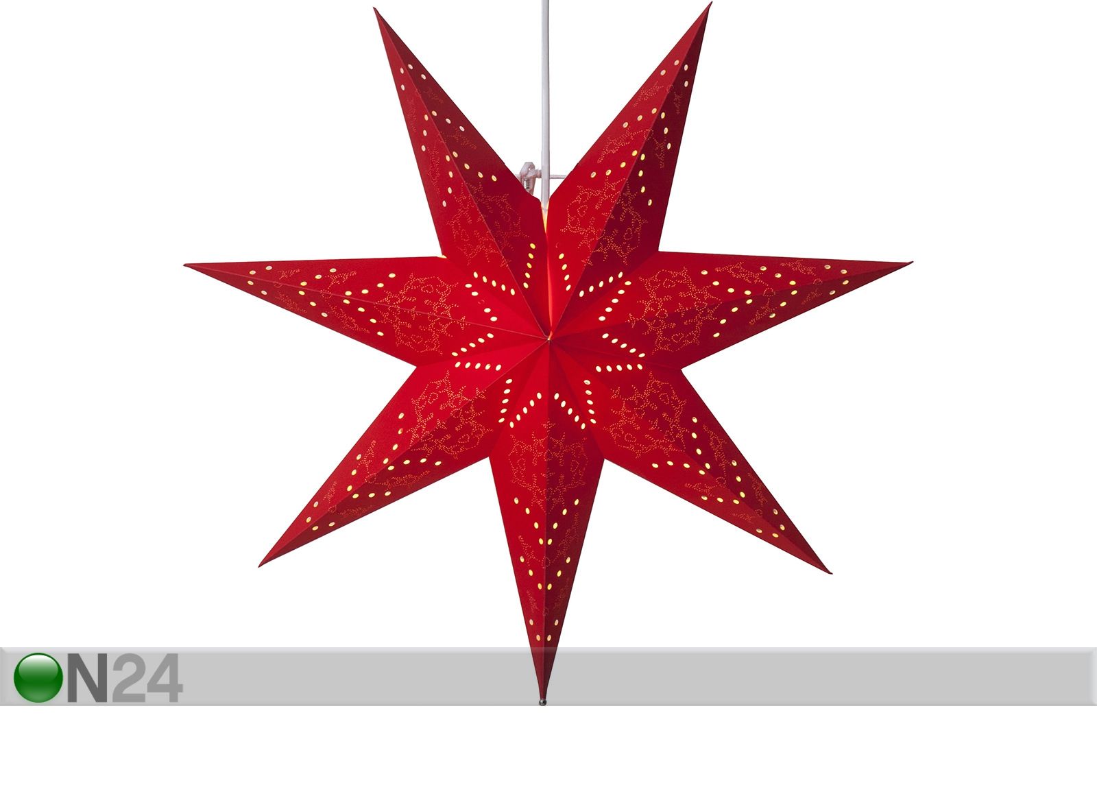 Punane täht Sensy 51 cm suurendatud