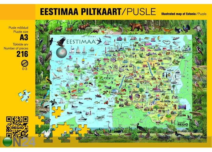 Regio Eestimaa piltkaardipusle suurendatud