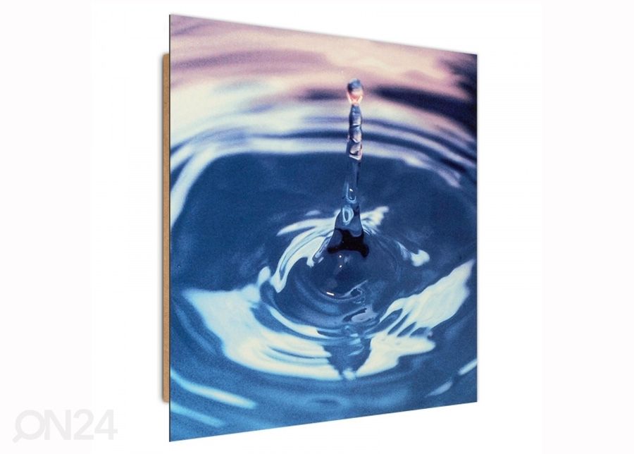 Seinapilt A drop in the water 3D 30x30 cm suurendatud