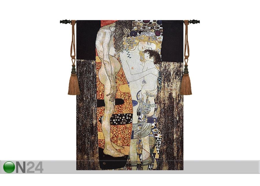 Seinavaip Gobelään Klimt 3 Ages 139x94 cm suurendatud