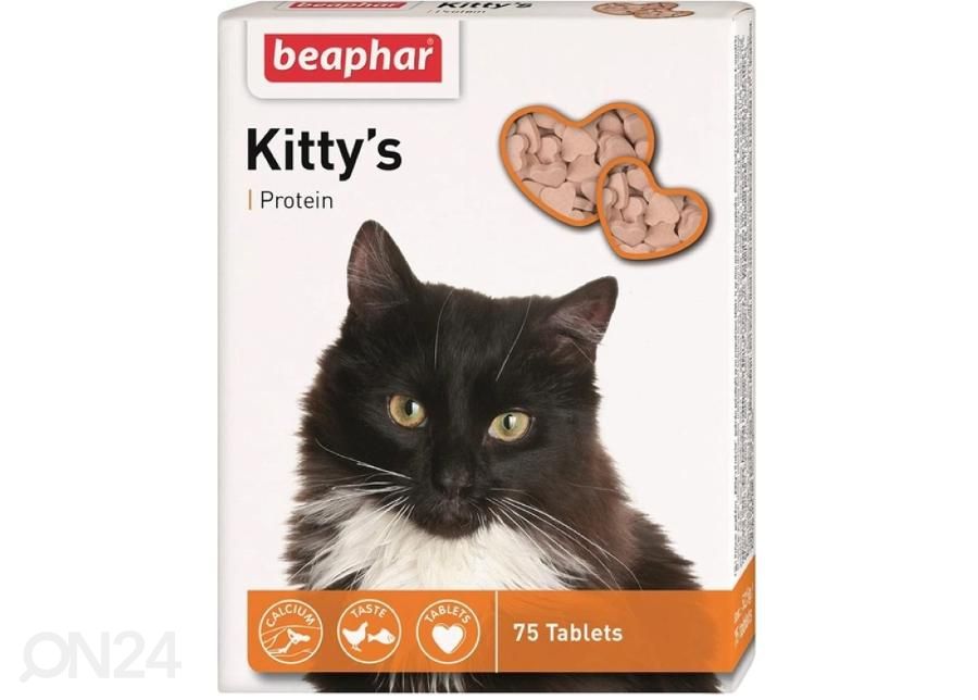 Söödalisand Beaphar Kittys Fische N75 suurendatud
