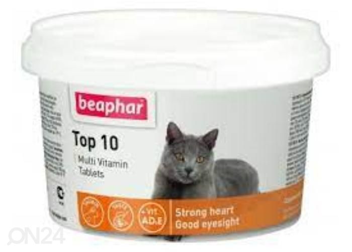 Söödalisand Beaphar Top 10 Multivitamiin Cat N180 suurendatud