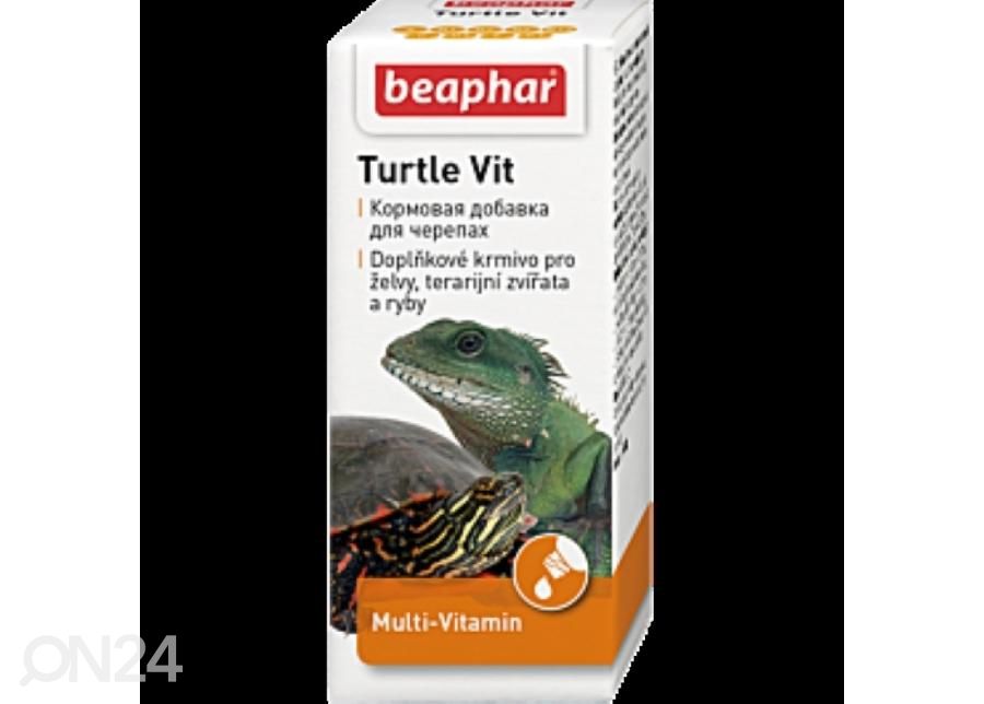 Söödalisand Beaphar Turtle Multivitamin 20 ml suurendatud