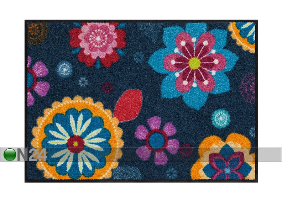 Vaip Bohemian Flowers 50x75 cm suurendatud