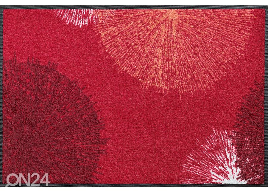Vaip Firework red 50x75 cm suurendatud