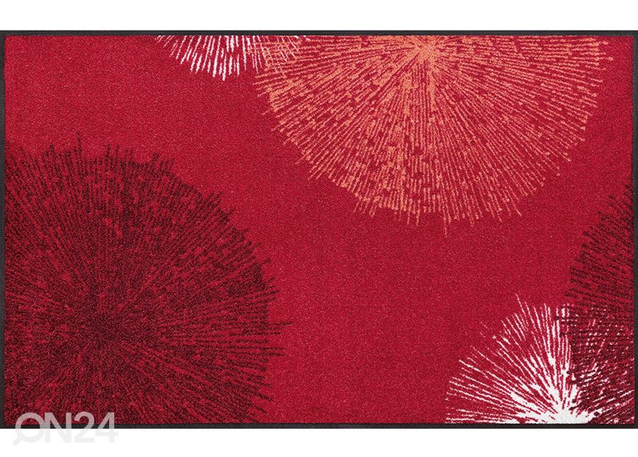 Vaip Firework red 75x120 cm suurendatud