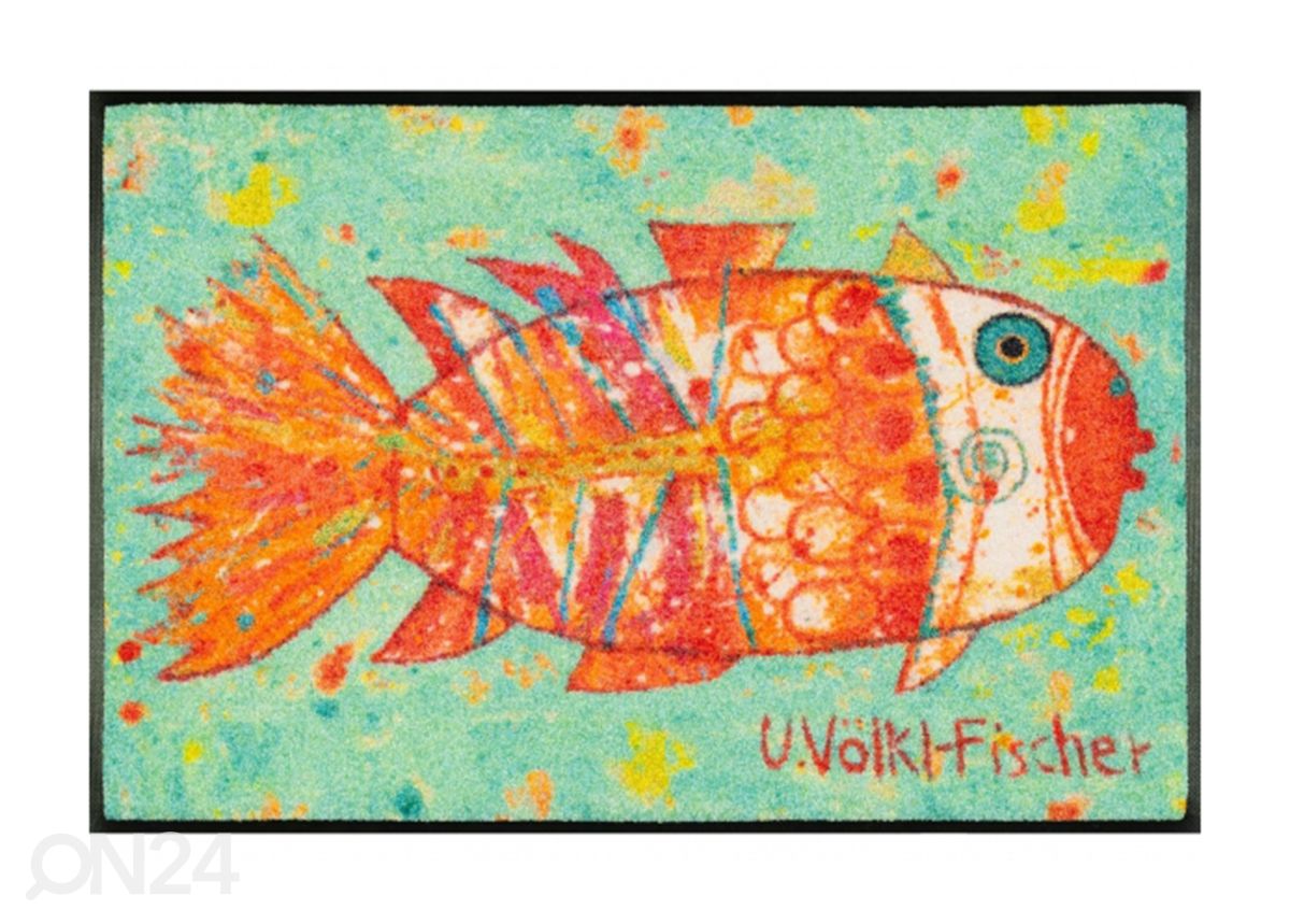 Vaip Funky Fish 50x75 cm suurendatud