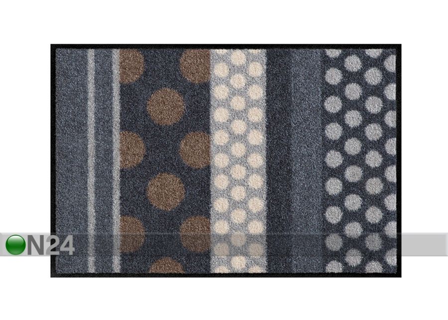 Vaip Glamour Dots Grau 40x60 cm suurendatud