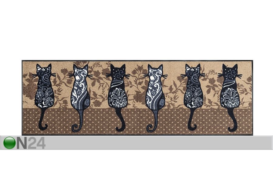 Vaip Katzenbande 60x180 cm suurendatud