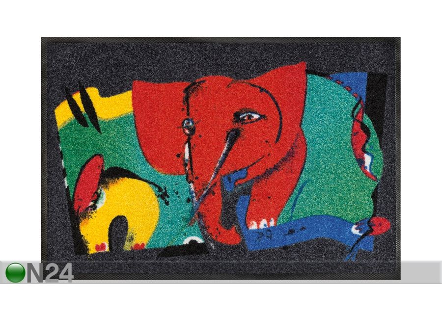 Vaip Refreshing elephants 50x75 cm suurendatud