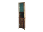 Klaasuksega kapp Walnut BL-20554