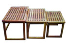 Kolmeosaline lauakomplekt Walnut BL-22589