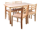 Komplekt laud+4 tooli Starter EV-23082