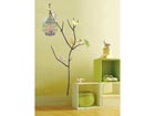 Sisustuskleebis Kirjud linnud oksal DC-24559