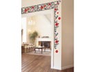 Sisustuskleebis Punane romantiline lill DC-24586