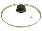 Metall&auml;&auml;rega klaaskaas 24 cm pannile ET-25048