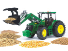 Bruder John Deere esilaaduriga traktor 1:16 KL-26358