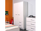 Riidekapp Evo 2 uksega valge MA-27591
