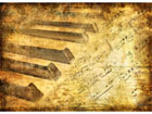 Pilt Vintage Musical Background 70x50 cm NW-27948