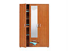 Riidekapp peegliga Smart AQ-28365