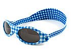 BabyBanz helesinised ruudulised p&auml;ikeseprillid SR-28941