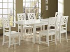 Pikendatav s&ouml;&ouml;gilaud 90x135-215 cm ja 6 tooli Wexford BL-30395
