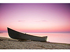Pilt Before Sunrise at Seaside With Boat