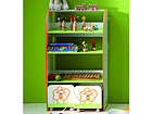 Riiul + ratastel kastid Curly CM-31938