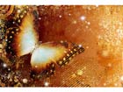Pilt Golden Fantasy With Butterfly