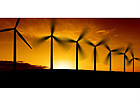 Pilt Wind Farm at Dusk