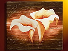 &Otilde;limaal l&otilde;uendil Valge lill 60x60 cm NC-33522