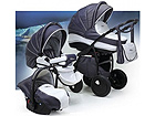 Nahast vanker-k&auml;ru Tutis Zippy Silver Plus UP-35063