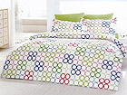 Voodipesukomplekt Multi Circle 160x220 cm SX-35651