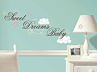 Sisustuskleebis Sweet Dreams Baby RI-41729
