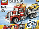 Lego Creator 3 in 1 puksiir, kraana v&otilde;i sportauto RO-43268