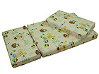 Pikendatav madrats Rabbit beige 75x100+42+42 cm HA-44278