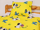 Voodipesukomplekt Dalmaatsia koer kollane SG-47718