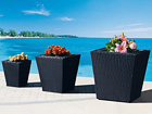 Lillepottide komplekt Paradise 3 tk QA-48879