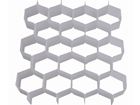 Sahtli organisaator 18-vahega k&auml;rgstruktuur CE-49234