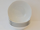 Valge kauss Afrodyta &Oslash;18cm 6tk NN-50328