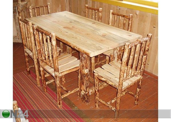 Söögilauakomplekt. laud + 6 tooli CH-7628 Söögilauakomplekt. laud + 6 tooli CH-7628