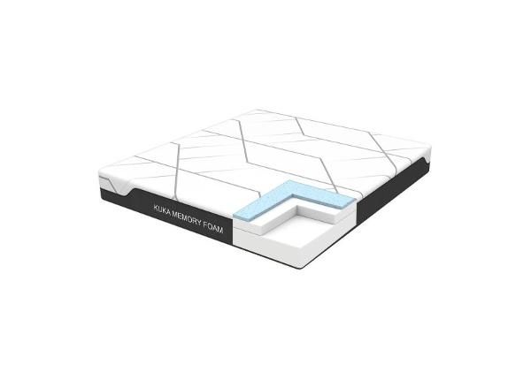 Poroloonmadrats Kuka Memory Foam 90x200xH20 cm