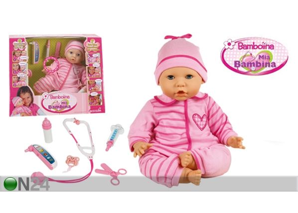 Bambolina arstinukk 40cm