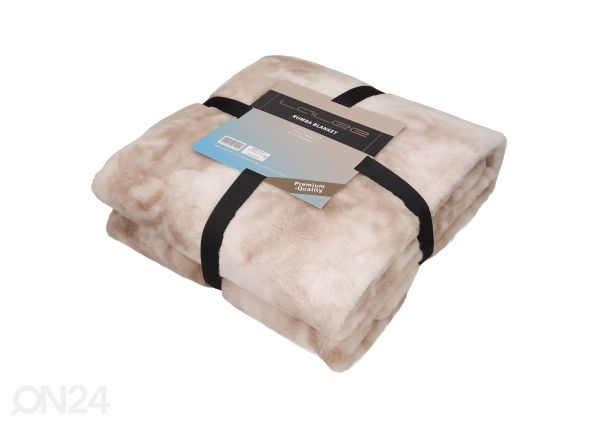 Dekoratiivne pleed Rumba Taupe 230x250 cm