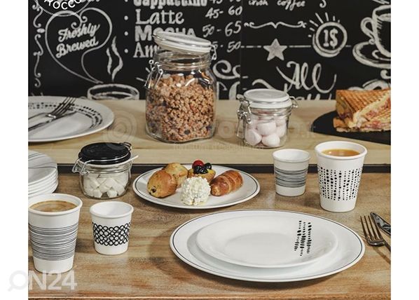 Desserttaldrik Unico, Ø 20 cm, 4 tk