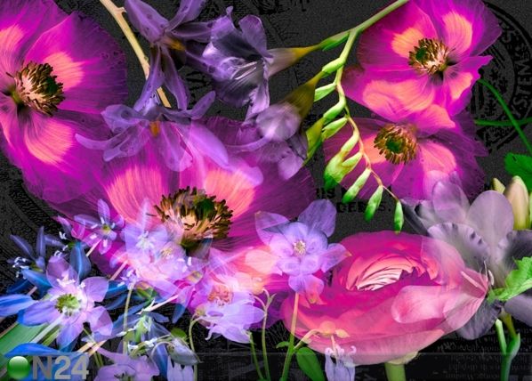 Fliis-fototapeet Flower 360x270 cm