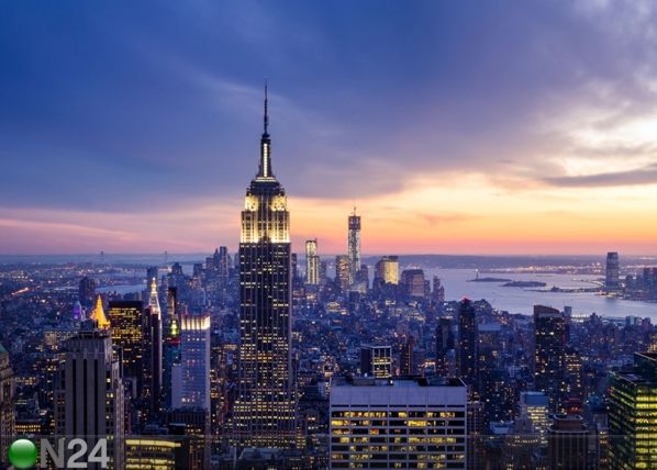 Fliis-fototapeet New York 360x270 cm