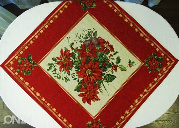 Gobeläänkangast jõululaudlina Ornament 100x100cm