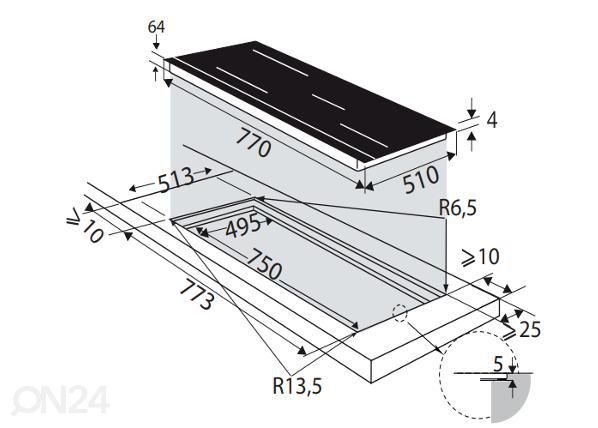 Induktsioonplaat Brandt BPI384HUB