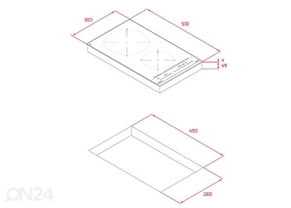 Induktsioonplaat Teka IZC32600MSTBK